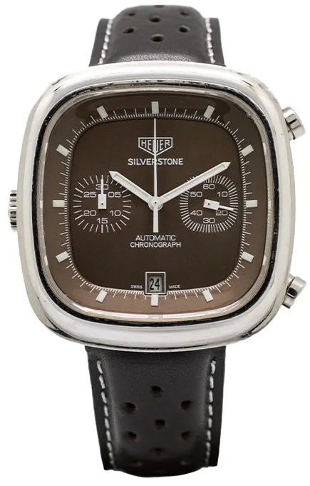 TAG Heuer Silverstone cam2111.fc6259 42mm Stainless steel Brown