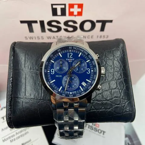 Tissot PRC T114.417.11.047.00 Stainless steel Blue