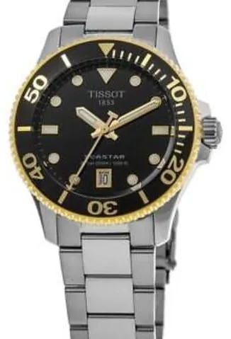 Tissot Seastar 1000 T120.210.21.051.00 Stainless steel Black