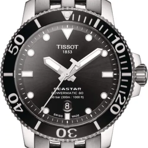 Tissot Seastar 1000 T120.407.11.051.00 Stainless steel Black