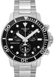 Tissot Seastar T120.417.11.051.00 Stainless steel Black