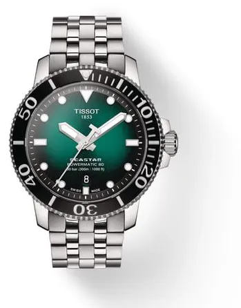 Tissot Seastar T1204071109101 Stainless steel Black