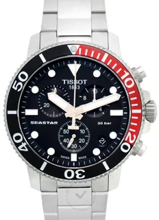 Tissot Seastar T1204171105101 Stainless steel Black