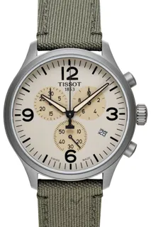 Tissot XL T116.617.37.267.00 45mm Gray PVD Beige