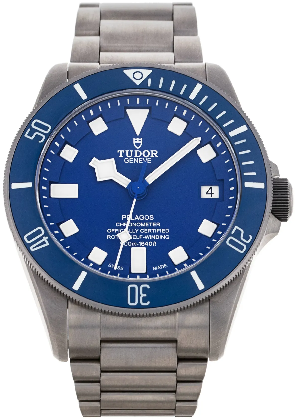 Tudor Pelagos M25600TB-0001 42mm Titanium and Stainless steel Blue