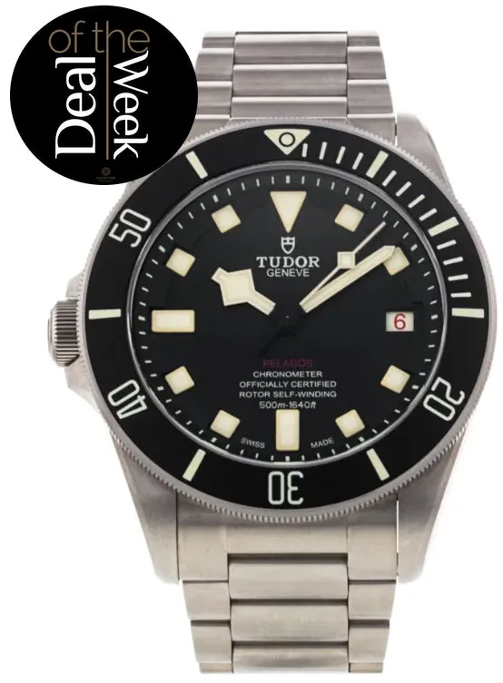 Tudor Pelagos M25610TNL-0001 42mm Titanium and Stainless steel Black