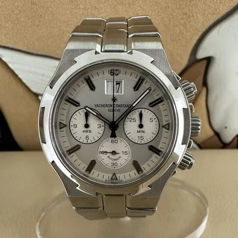 Vacheron Constantin Overseas Chronograph 49140 40mm Stainless steel Silver