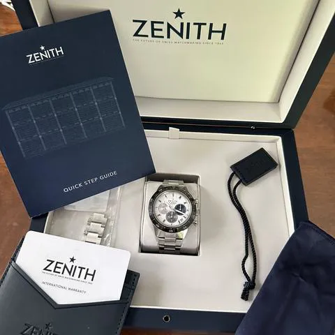 Zenith Chronomaster Sport 03.3100.3600/69.M3100 41mm Stainless steel Silver