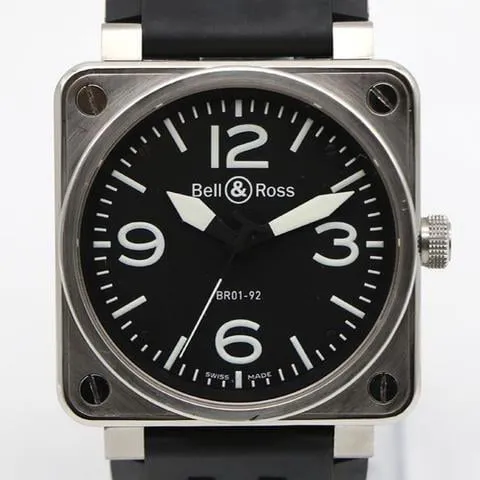 Bell & Ross BR 01-92 BR01-92-S 46mm Stainless steel Black