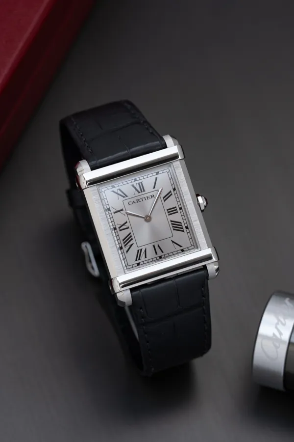 Cartier Chinoise WGTA0074 40mm Platine Silver 4