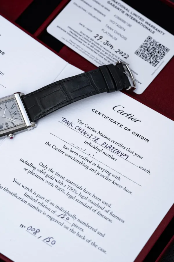 Cartier Chinoise WGTA0074 40mm Platine Silver 21