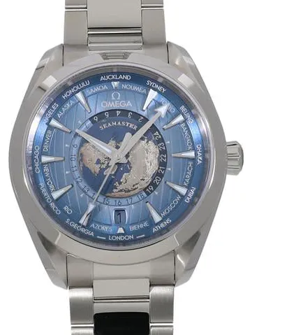 Omega Aqua Terra 150M 220.10.43.22.03.002 43mm Stainless steel Blue