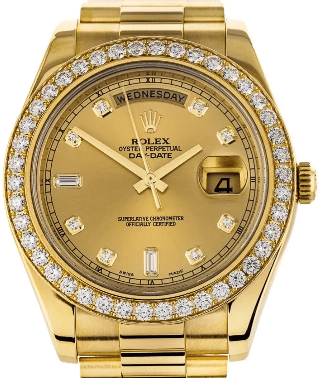 Rolex Day-Date II 218348 41mm Yellow gold Yellow gold