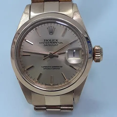 Rolex Datejust 6916 26mm Yellow gold Champagne