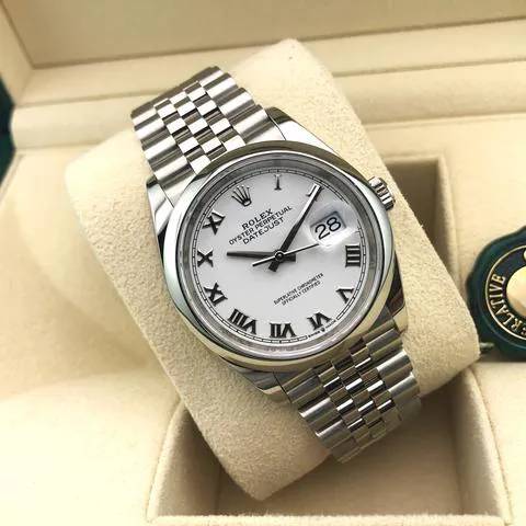 Rolex Datejust 36 126200 36mm Stainless steel White 1