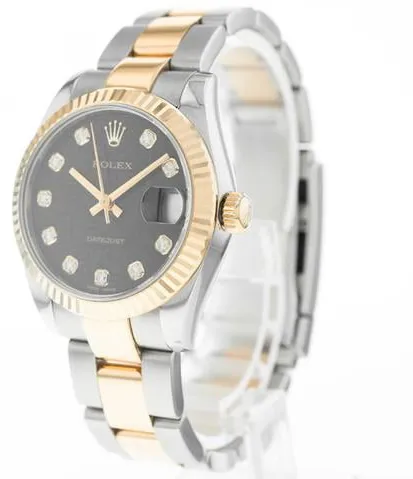 Rolex Datejust 31 178273 31mm Yellow gold and Stainless steel Black 1