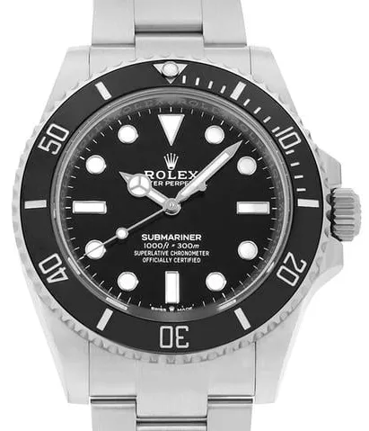 Rolex Submariner 124060 41mm Stainless steel Black