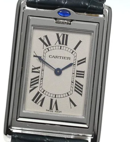 Cartier Tank Basculante Mécanique W1011358 25mm Stainless steel Champagne