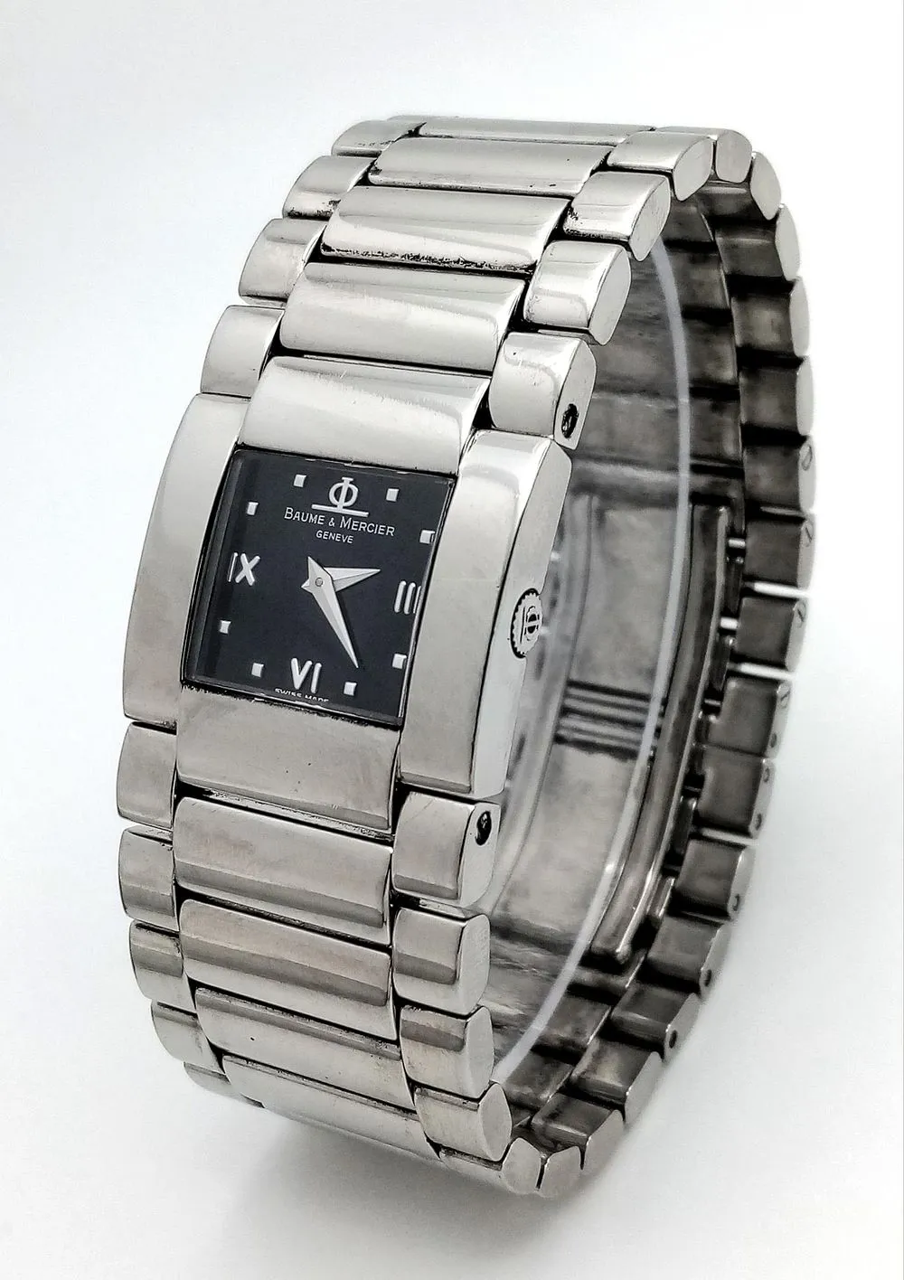 Baume & Mercier Stainless steel Black