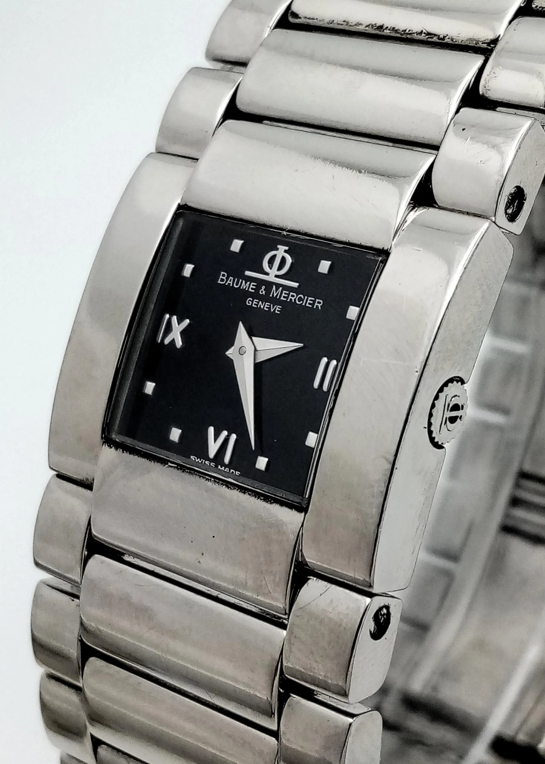 Baume & Mercier Stainless steel Black 3