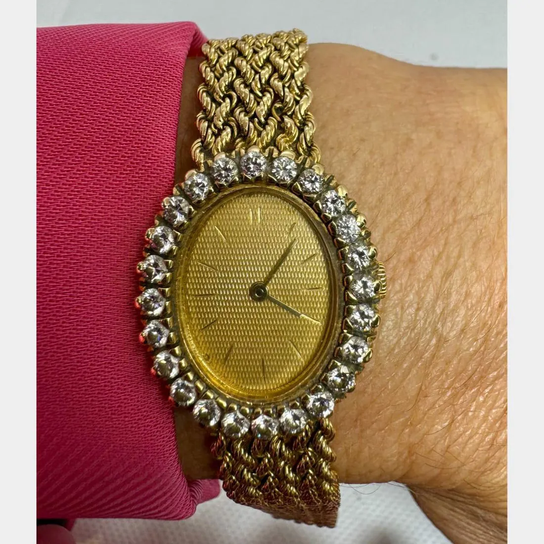 Boucheron 26.5mm Yellow gold and Diamond 3