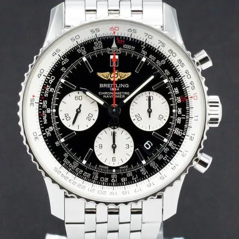 Breitling Navitimer AB0120 43mm Stainless steel Black