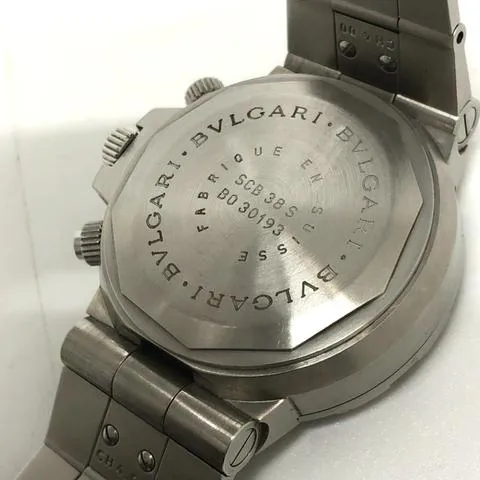 Bulgari Diagono SCB38S Silver 10