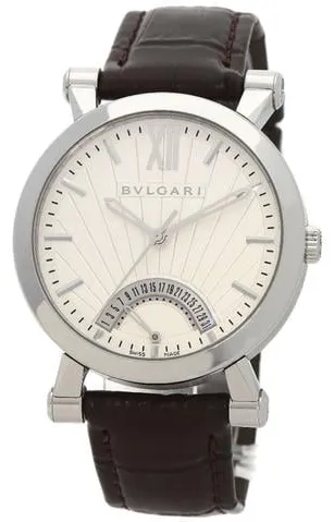 Bulgari Sotirio 42mm Stainless steel White