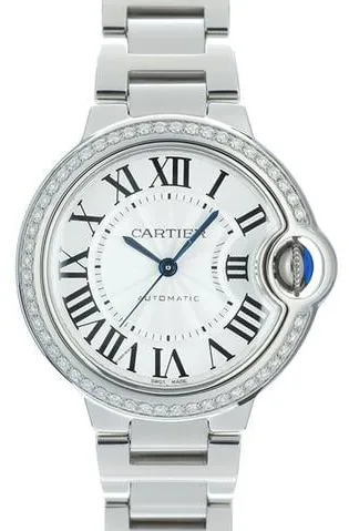 Cartier Ballon Bleu 33mm W4BB0016 33mm Stainless steel Silver