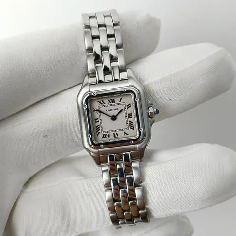 Cartier Panthère 1320 22mm Stainless steel White