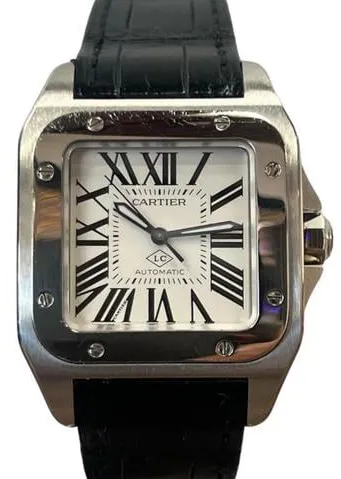 Cartier Santos 100 2878 33mm Stainless steel