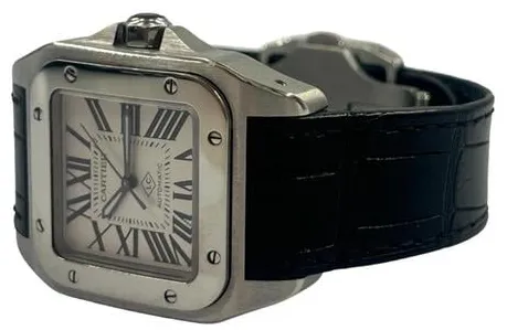 Cartier Santos 100 2878 33mm Stainless steel 3