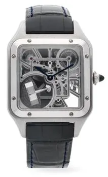 Cartier Santos Dumont WHSA0032 31mm Stainless steel Skeletonized