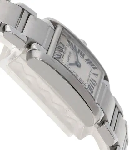 Cartier Tank Française W51008Q3 20.5mm Stainless steel White 5