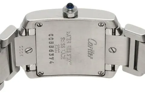 Cartier Tank Française W51008Q3 20.5mm Stainless steel White 6