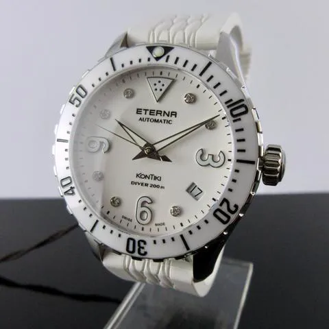 Eterna Kontiki 1280.41.66.1380 38mm Stainless steel Black 3