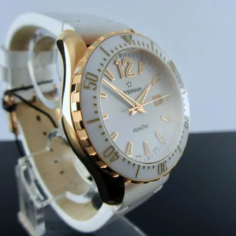 Eterna Kontiki 1282.64.69.1419 36mm Yellow gold White 1