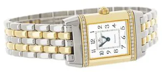 Jaeger-LeCoultre Reverso 265.5.08 21mm Yellow gold and Stainless steel White 1