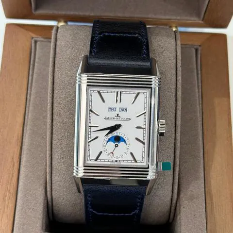 Jaeger-LeCoultre Reverso Tribute Q3918420 49.5mm Stainless steel Blue 5