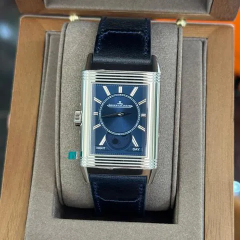 Jaeger-LeCoultre Reverso Tribute Q3918420 49.5mm Stainless steel Blue 4