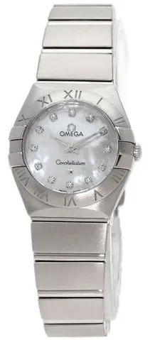 Omega Constellation 123.10.24.60.55.001 25mm Stainless steel White