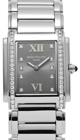 Patek Philippe Twenty~4 4910/10A-010 25mm Stainless steel Gray