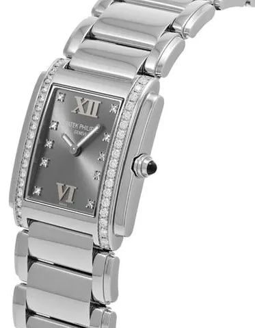 Patek Philippe Twenty~4 4910/10A-010 25mm Stainless steel Gray 1