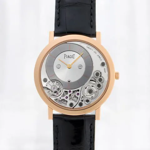 Piaget Altiplano G0A39110 38mm Rose gold Silver