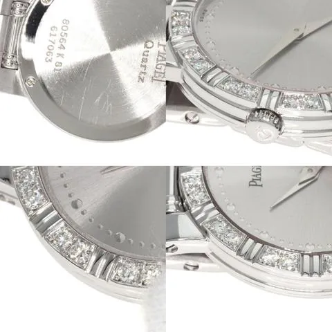 Piaget Dancer 23mm White gold Silver 8