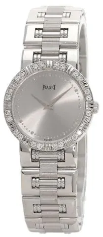 Piaget Dancer 23mm White gold Silver 9