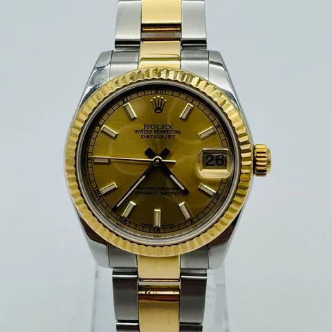 Rolex Datejust 31 178273 31mm Yellow gold and Stainless steel Champagne