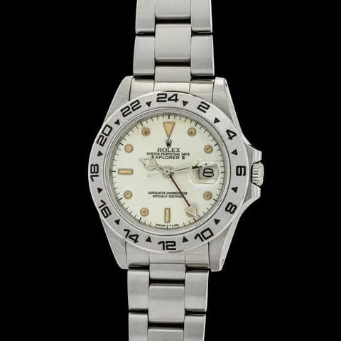 Rolex Explorer II 16550 40mm Stainless steel White