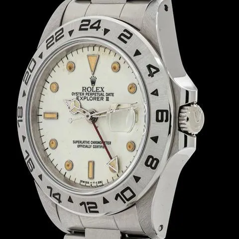 Rolex Explorer II 16550 40mm Stainless steel White 1