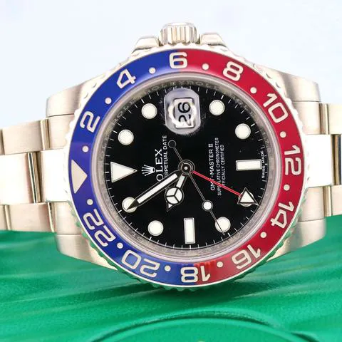 Rolex GMT-Master II 116719BLRO 40mm White gold Blue 2